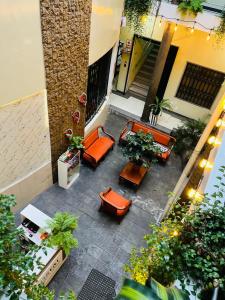 Зона вітальні в Hostal Marín Central - Quito