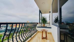Balkón nebo terasa v ubytování Sonne Hotel Quang Binh