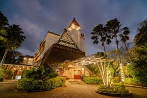 Zahrada ubytování Pandawa Hill Resort