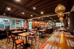 Restaurace v ubytování Pandawa Hill Resort