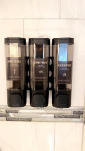 Tetera y cafetera en Cozy cottage