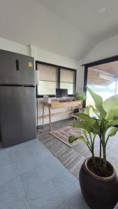 Kuchyň nebo kuchyňský kout v ubytování Elena Blu