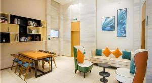 Χώρος καθιστικού στο City Comfort Inn Nanchang Bayi Square Dinggong Road +199 φωτογραφίες