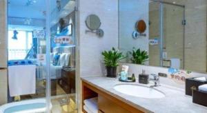 Koupelna v ubytování Days Hotel by Wyndham Hunan Changsha Convoy + 34 fotografií