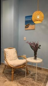 Et opholdsområde på Suite Blue - Rodadero Sur