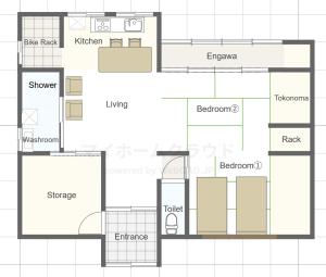 Κάτοψη του MYOJI HOUSE 2 Traditional Japanese Stay