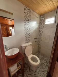 Ένα μπάνιο στο Cabaña Cachi