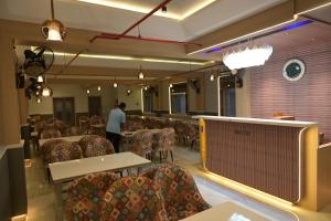 Χώρος καθιστικού στο Hotel Spot Light