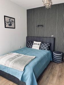 En eller flere senge i et værelse på Mountain View Studio Borovets Hills A60