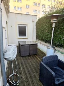 Posezení v ubytování Résidence Zénith