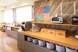 Η κουζίνα ή μικρή κουζίνα στο Comfort Inn Kashima +23 φωτογραφίες