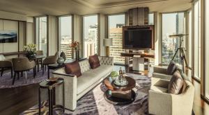 Χώρος καθιστικού στο Four Seasons Hotel Seoul