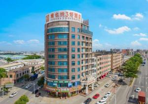 Nespecifikovaný výhled na destinaci Liaobu nebo výhled na město při pohledu z hotelu