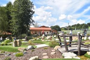 Κήπος έξω από το Ferienwohnung bei Wolf und Eule +9 φωτογραφίες