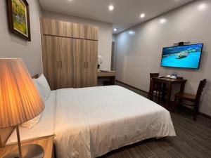 TV/trung tâm giải trí tại Fumi Residence Hanoi