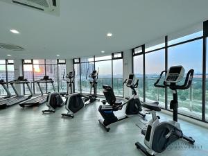 Fitness centrum a/nebo fitness zařízení v ubytování Elysia Park Legoland Iskandar