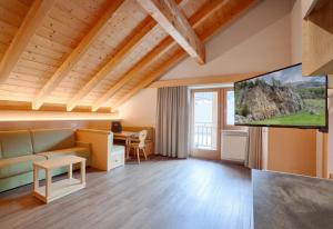 Posezení v ubytování Mountain Living Apartments