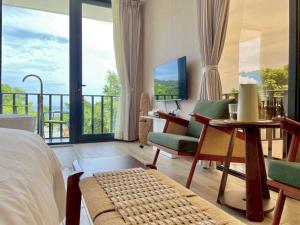 Ban công/sân hiên tại WangWangSea Villa