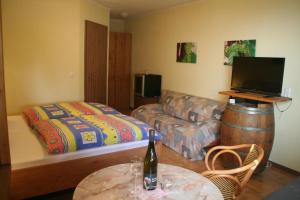 Et tv og/eller underholdning på Wein- und Gästehaus Hermann-Josef Schmitz