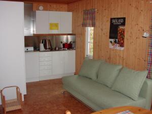 Nhà bếp/bếp nhỏ tại Familjestuga i natur- och fiskevårdsområdet Stora Hammarsjön