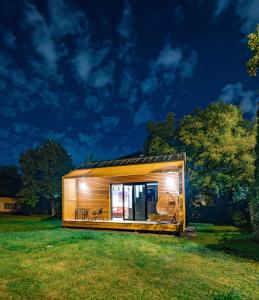 Zahrada ubytování Ostravinka - Boutique Cabin