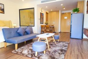 Et opholdsområde på FLC Sea Tower Căn Hộ View Biển Quy Nhơn