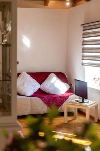 Ένα ή περισσότερα κρεβάτια σε δωμάτιο στο The courtyard house