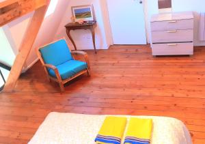 Χώρος καθιστικού στο la clef des champs