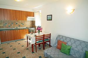 Kuchyň nebo kuchyňský kout v ubytování House Anamaria