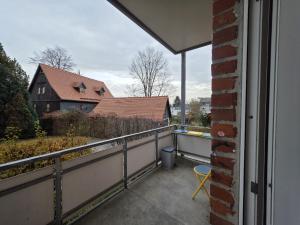 Μπαλκόνι ή βεράντα στο Mikra Homes24 in Zwickau