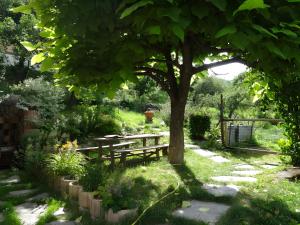 Κήπος έξω από το Logement Indépendant Calme