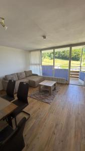 Posezení v ubytování Ferienwohnung Woidruh