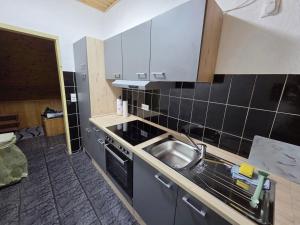 Η κουζίνα ή μικρή κουζίνα στο Spacious Apartment in Odenthal near Leverkusen +6 φωτογραφίες