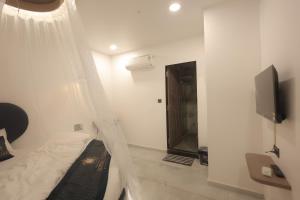 Μια τηλεόραση ή/και κέντρο ψυχαγωγίας στο Hotel The Librish