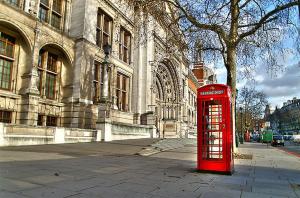 Bygningen som lejligheden ligger i