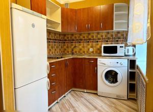 Η κουζίνα ή μικρή κουζίνα στο Saules 73