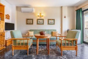 Χώρος καθιστικού στο El Tesorillo Andalúz