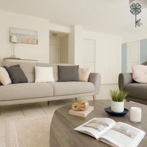 Χώρος καθιστικού στο Saint-Paul 6 personnes, jardin, calme, proche de tout