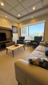 Posezení v ubytování Mela chalet family only