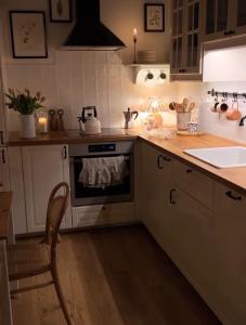 Køkken eller tekøkken på CR Cozy Suites