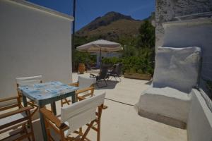 Cảnh núi rừng hoặc tầm nhìn ra núi từ nhà nghỉ dưỡng