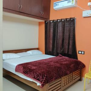 Giường trong phòng chung tại APMSV Home Stay
