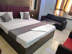 Ένα ή περισσότερα κρεβάτια σε δωμάτιο στο Hotel Park +2 φωτογραφίες