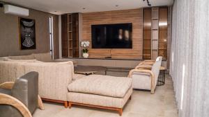 TV a/nebo společenská místnost v ubytování Villa On 59