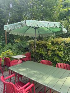 Zahrada ubytování Petit Riche Apartments