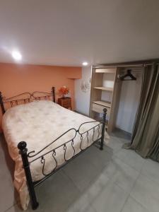 a bedroom with a large bed in a room at Au Logis du Mont in Belfort +13 photos