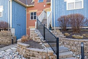 Bygningen som feriehuset ligger i