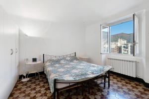 Ένα ή περισσότερα κρεβάτια σε δωμάτιο στο Casa Terrazza Marino