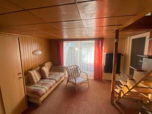 TV a/nebo společenská místnost v ubytování Haffidylle Familie Bress