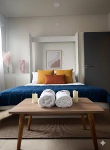 Voodi või voodid majutusasutuse Zuba IV toas